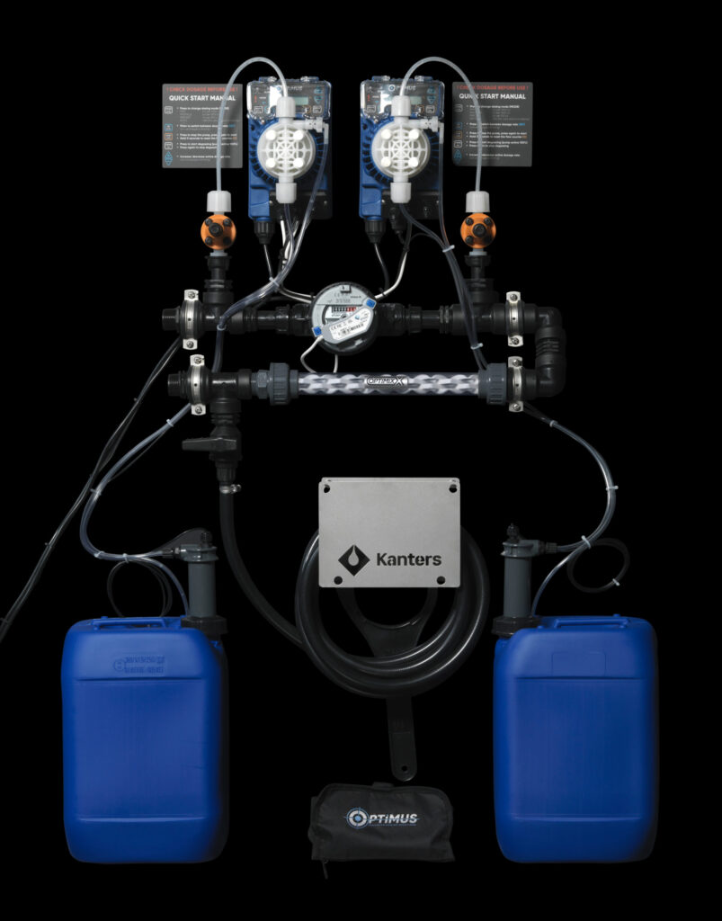 Optimus Duo-dosing module drinking water dosing pump