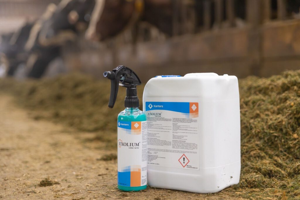 Sustainable solution for hard udders in dairy cattle
